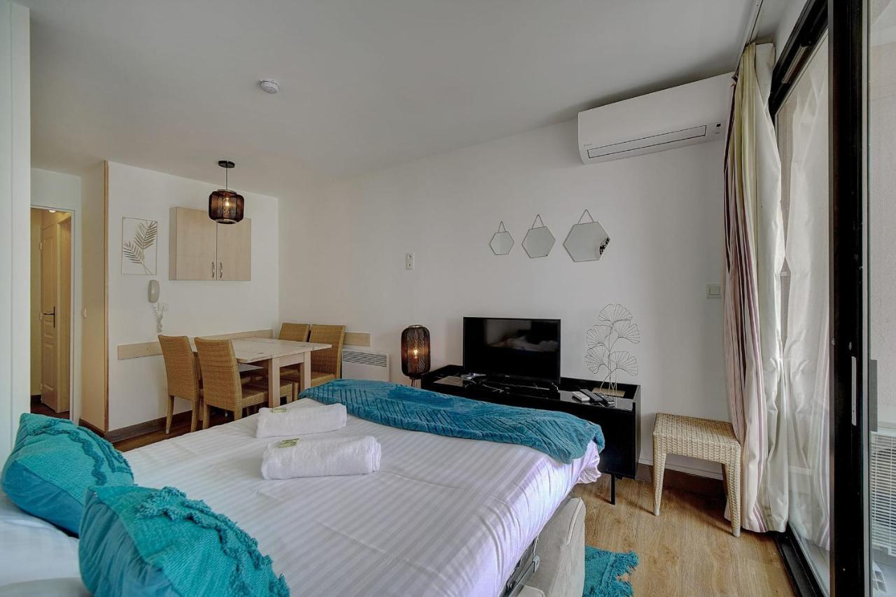 Immogroom - 2 Rooms - Renovated - Pool - Air Conditioning - Parking - Wifi Cannes Buitenkant foto